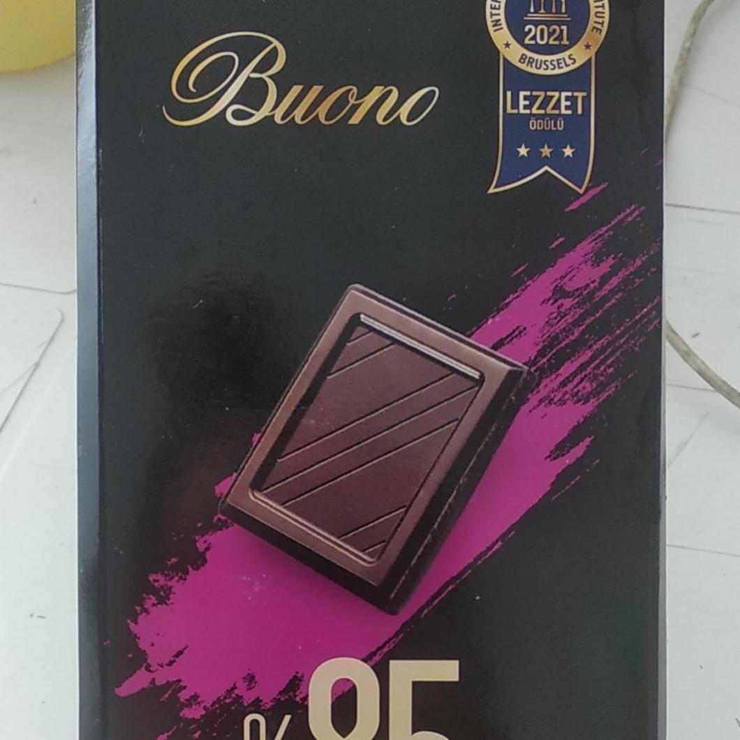 Фото - Шоколад черный 85% Buono