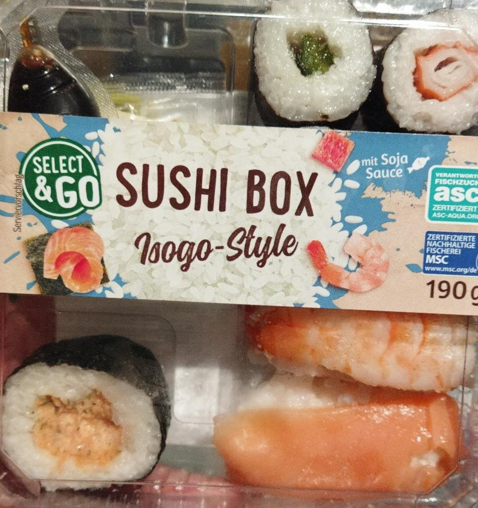 Фото - Sushi box isogo style Select&Go