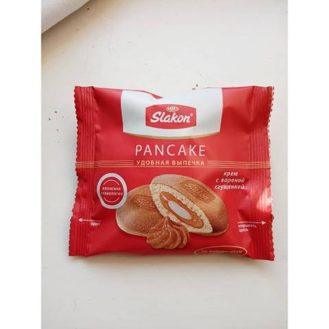 Фото - pancake панкейк с кремом вареная сгущенка slakon