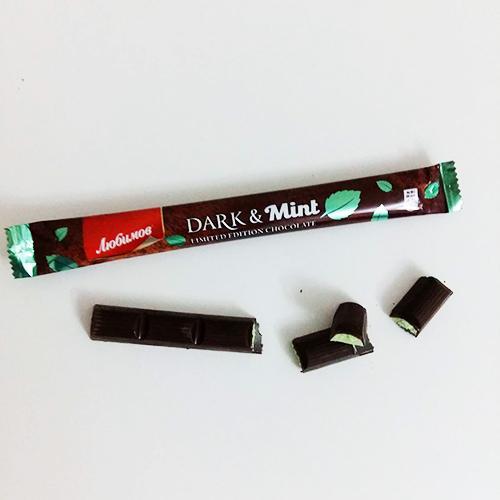 Фото - Шоколад черный мятный Dark Mint Любимов
