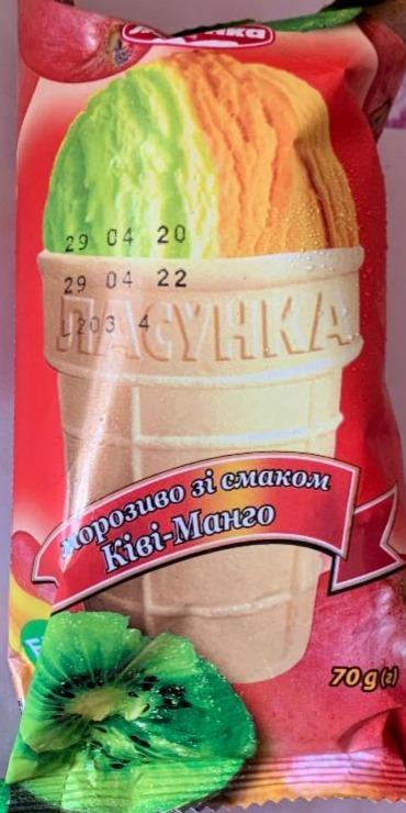 Фото - Мороженое со вкусом киви-манго Ласунка