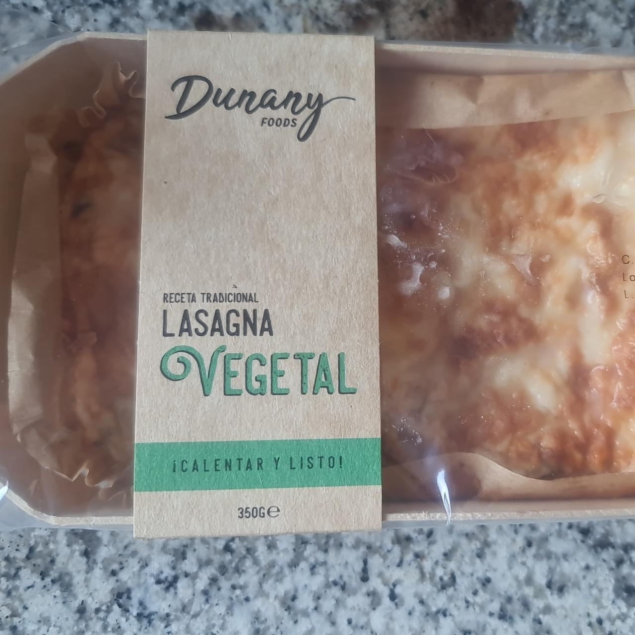 Фото - Lasagna vegetal Dunany foods