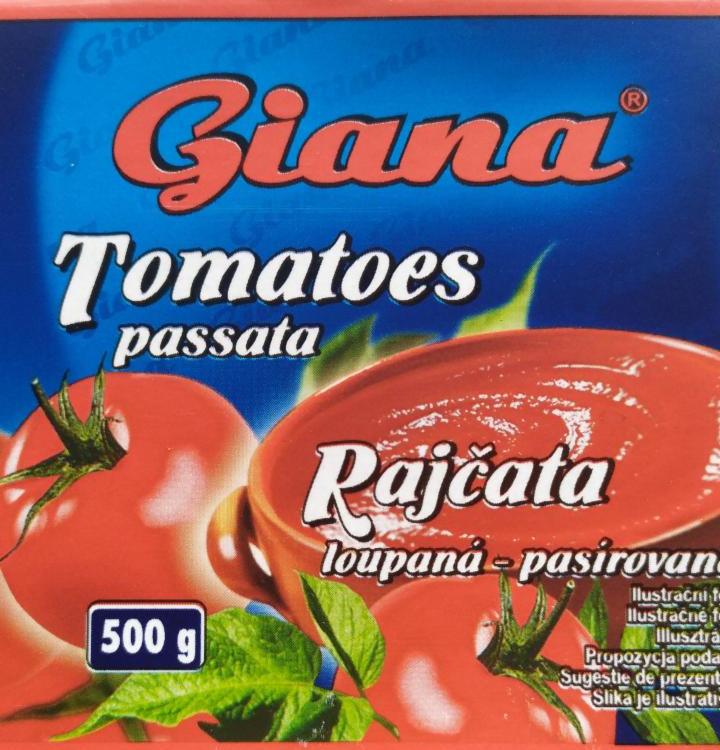 Фото - томатная паста Giana