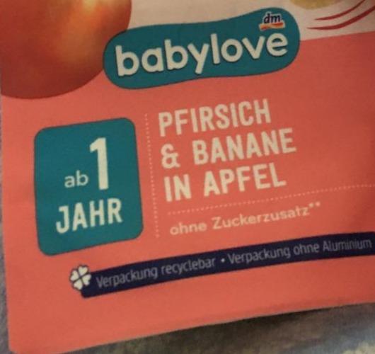 Фото - Пюре Quetschie Apfel&Mango in Pfirsich mit Hafer Babylove