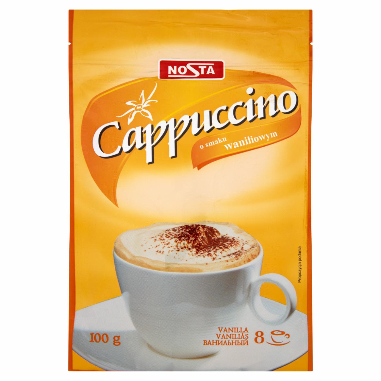 Фото - Капучино с ванильным вкусом Vanilla Cappuccino Nosta
