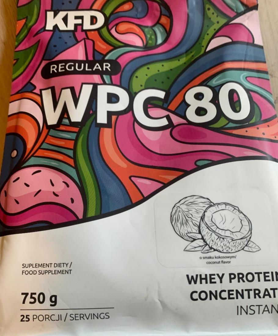 Фото - Протеин WPC 80 со вкусом кокоса KFD