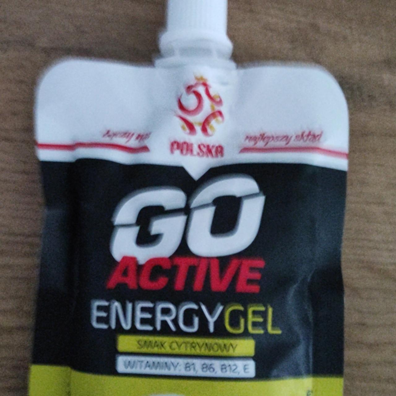 Фото - Energy Gel smak cytrynowy Go Active