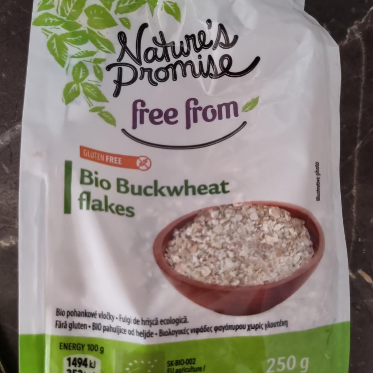 Фото - Bio Buckwheat flakes gluten free Nature's promise