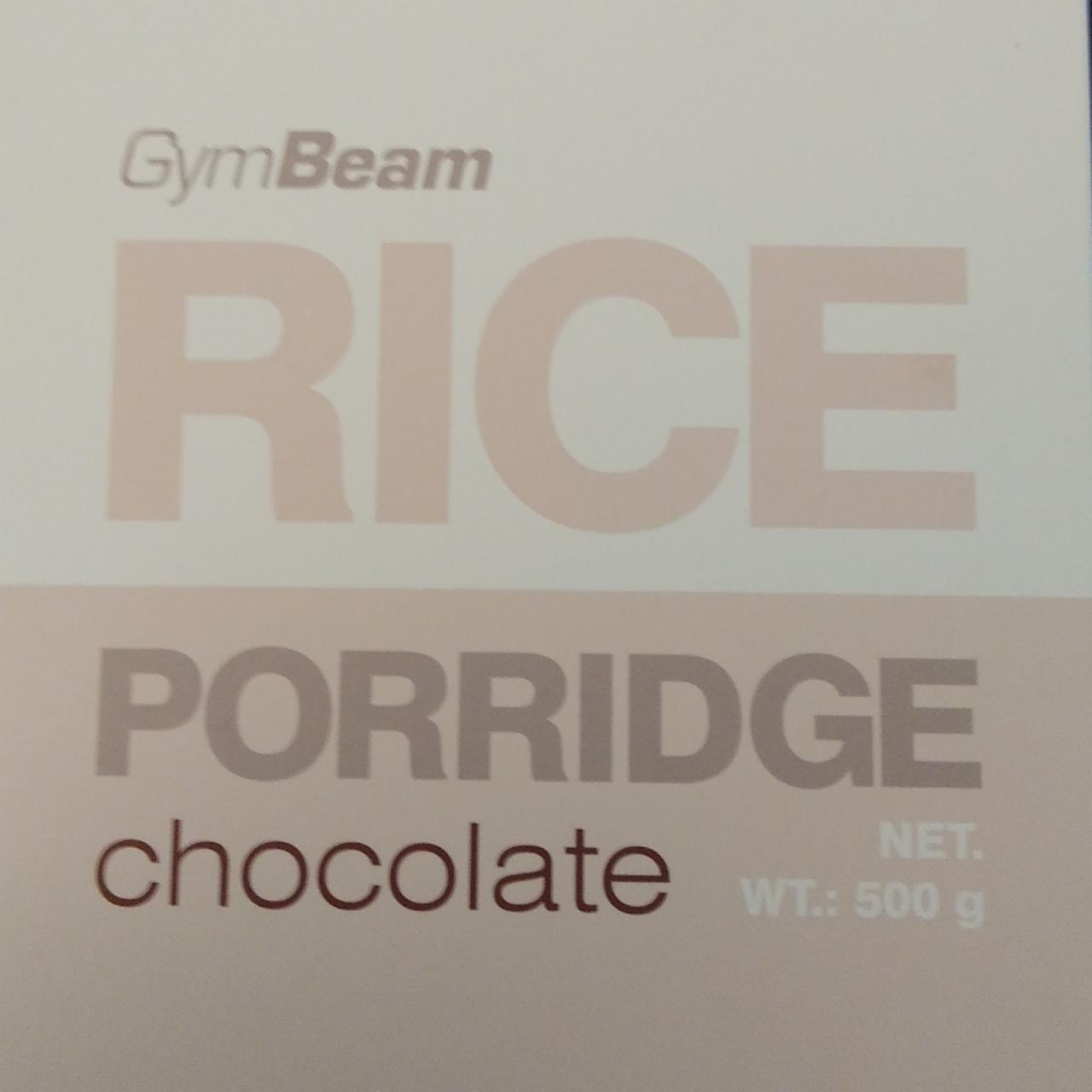 Фото - Rice porridge chocolate GymBeam