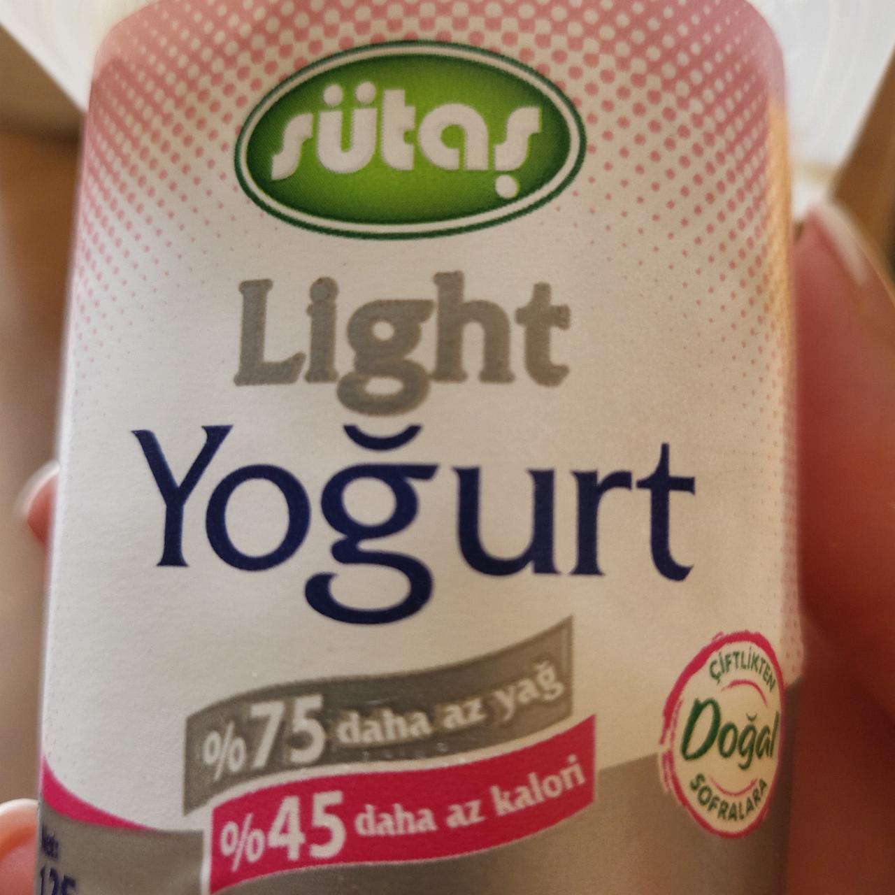 Фото - легкий йогурт Sütaş