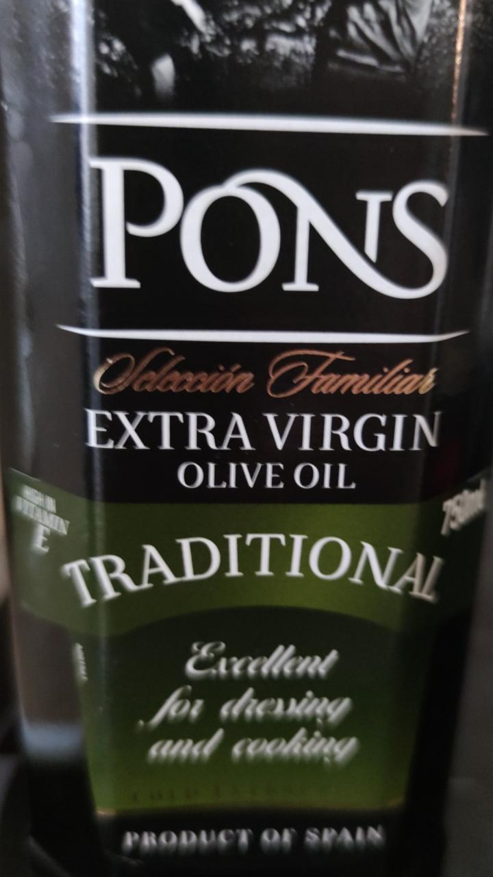 Фото - Оливковое масло Extra virgin Pons
