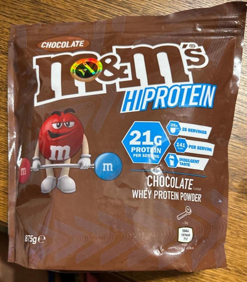 Фото - драже шоколадные с высоким содержанием протеина M&m's