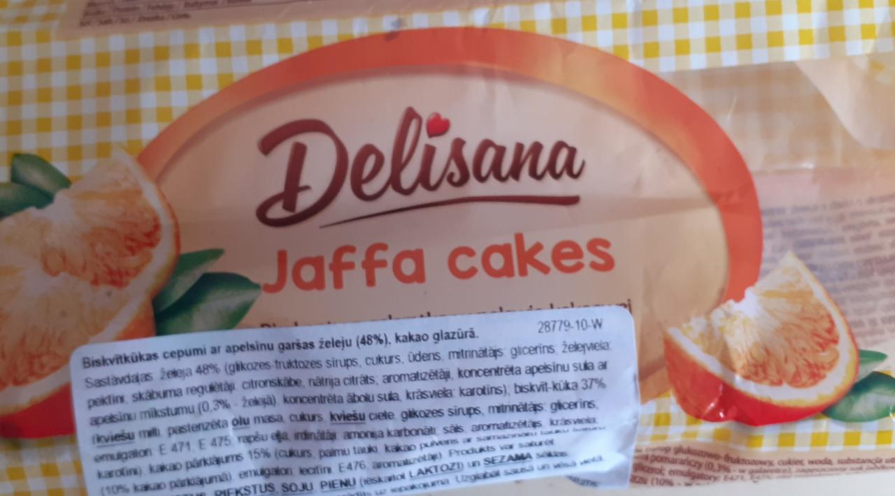 Фото - Бисквиты с желе со вкусом апельсина Delisana