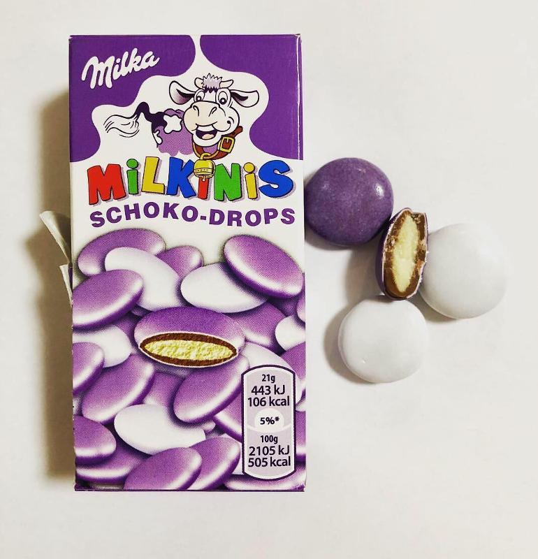Фото - драже шоколадное schoko-drops Milkinis Milka
