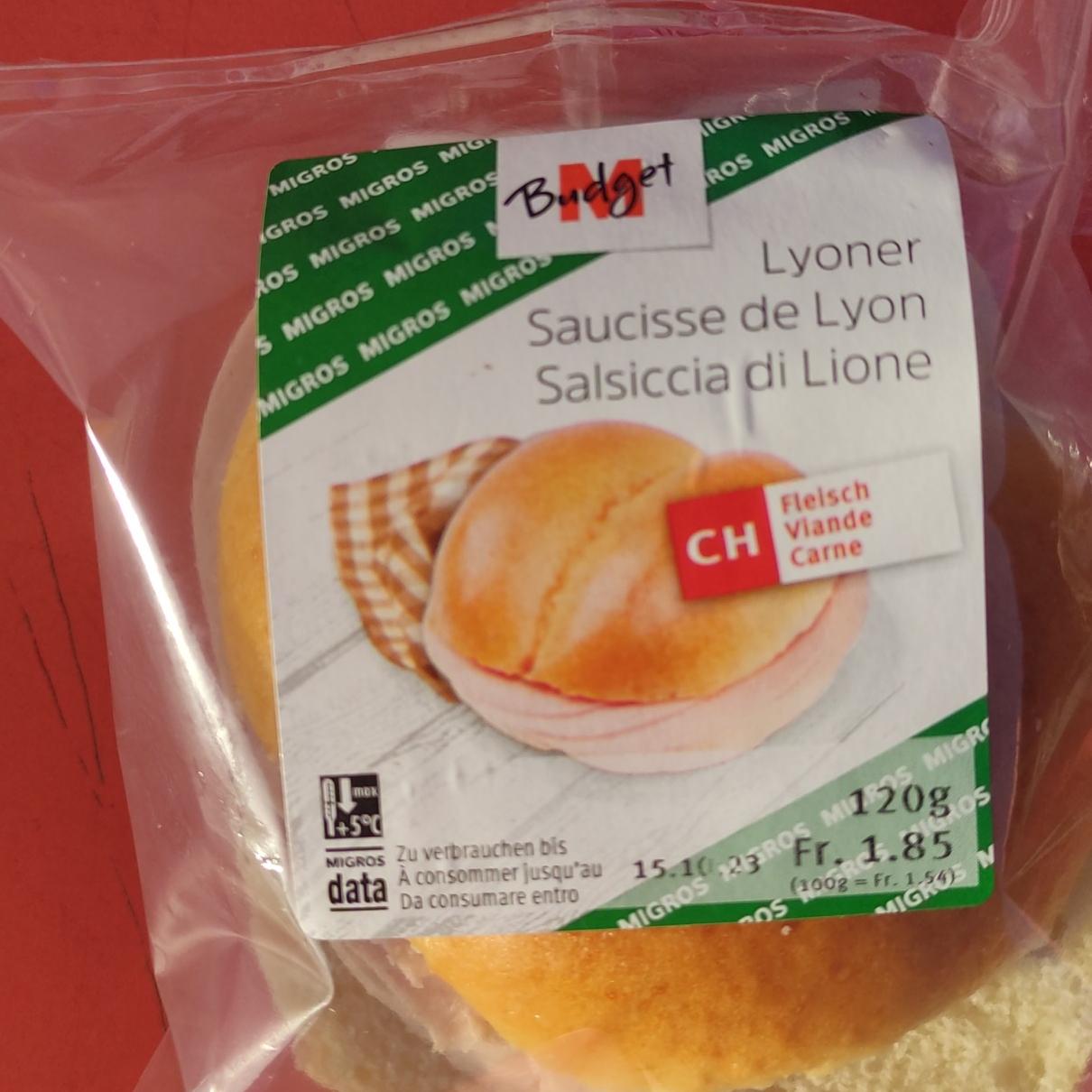 Фото - сендвич ветчина с лионским соусом Migros