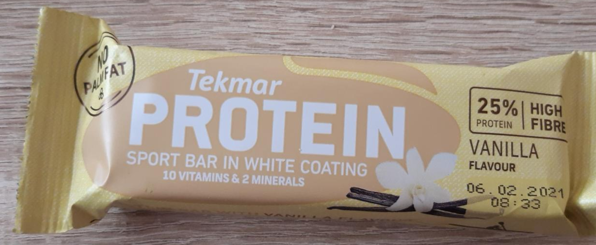 Фото - Protein Sport Bar in White Coating Vanilla Tekmar