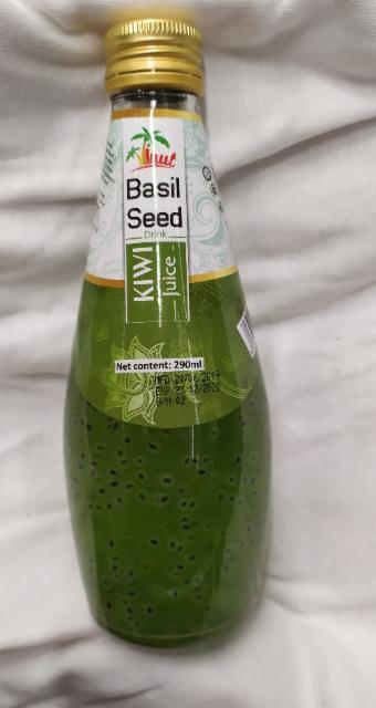 Фото - Напиток American Drinks Basil Seed 'Сочный Киви' со вкусом киви и семенами базилика