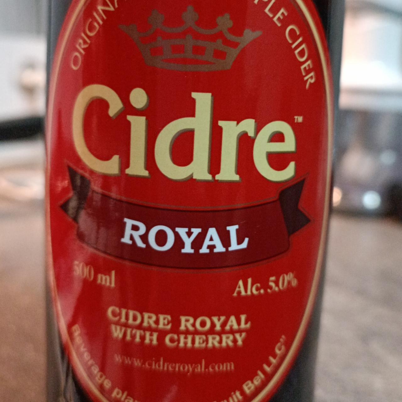 Фото - Сидр со вкусом вишни Cidre Royal