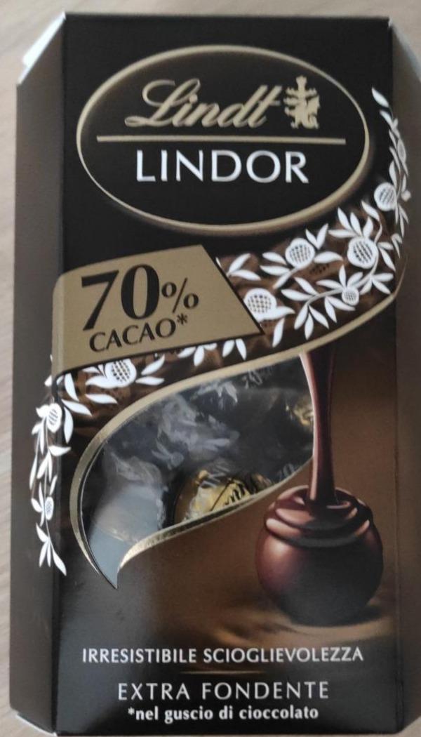 Фото - Шоколадные конфеты 70% Lindor Lindt