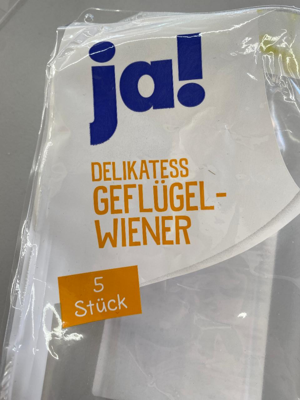 Фото - Ja! Delikatess Geflügel -Wiener 