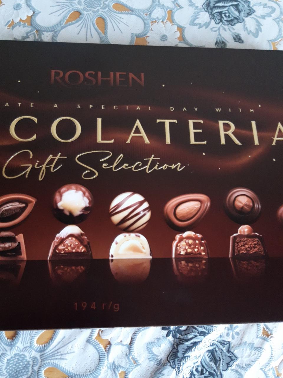Фото - Набор конфет шоколадных и пралинных Chocolateria Roshen