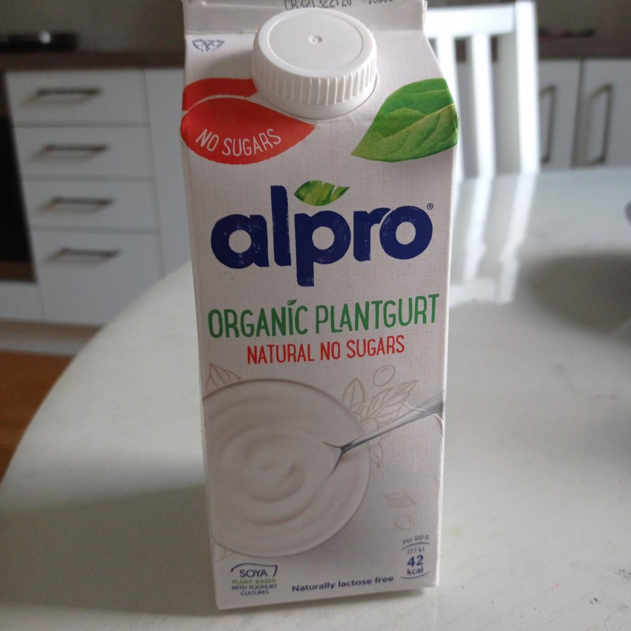 Фото - Organic plantgurt natural No sugar Alpro