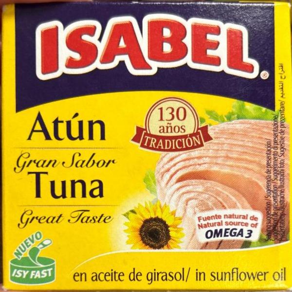 Фото - Tuna in sunflower oil Isabel