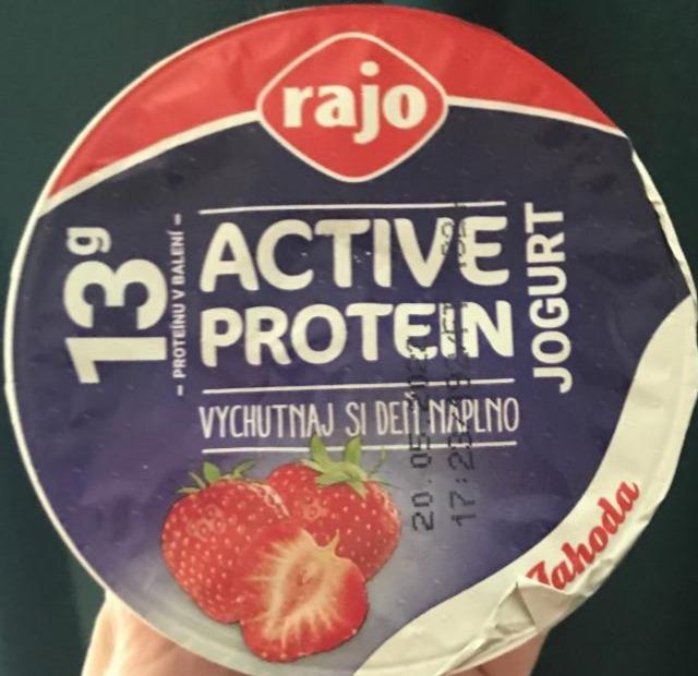 Фото - Jogurt active protein Jahoda Rajo