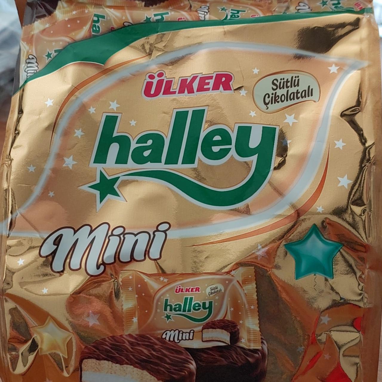 Фото - Печенье с начинкой в шоколадной глазури мини Halley Mini Ülker