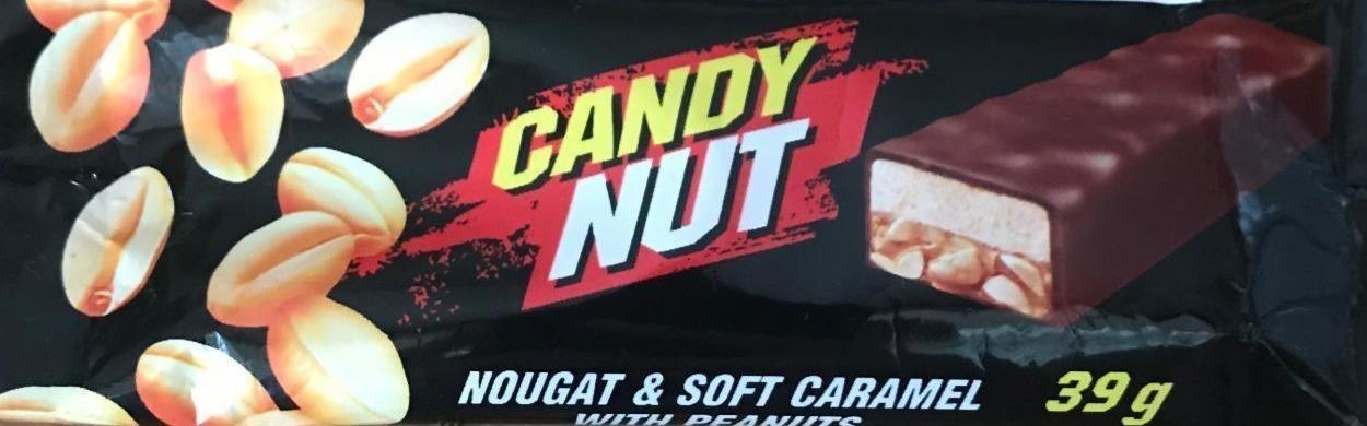 Фото - Конфета нуга мягкая карамель с арахисом Candy Nut Рошен Roshen