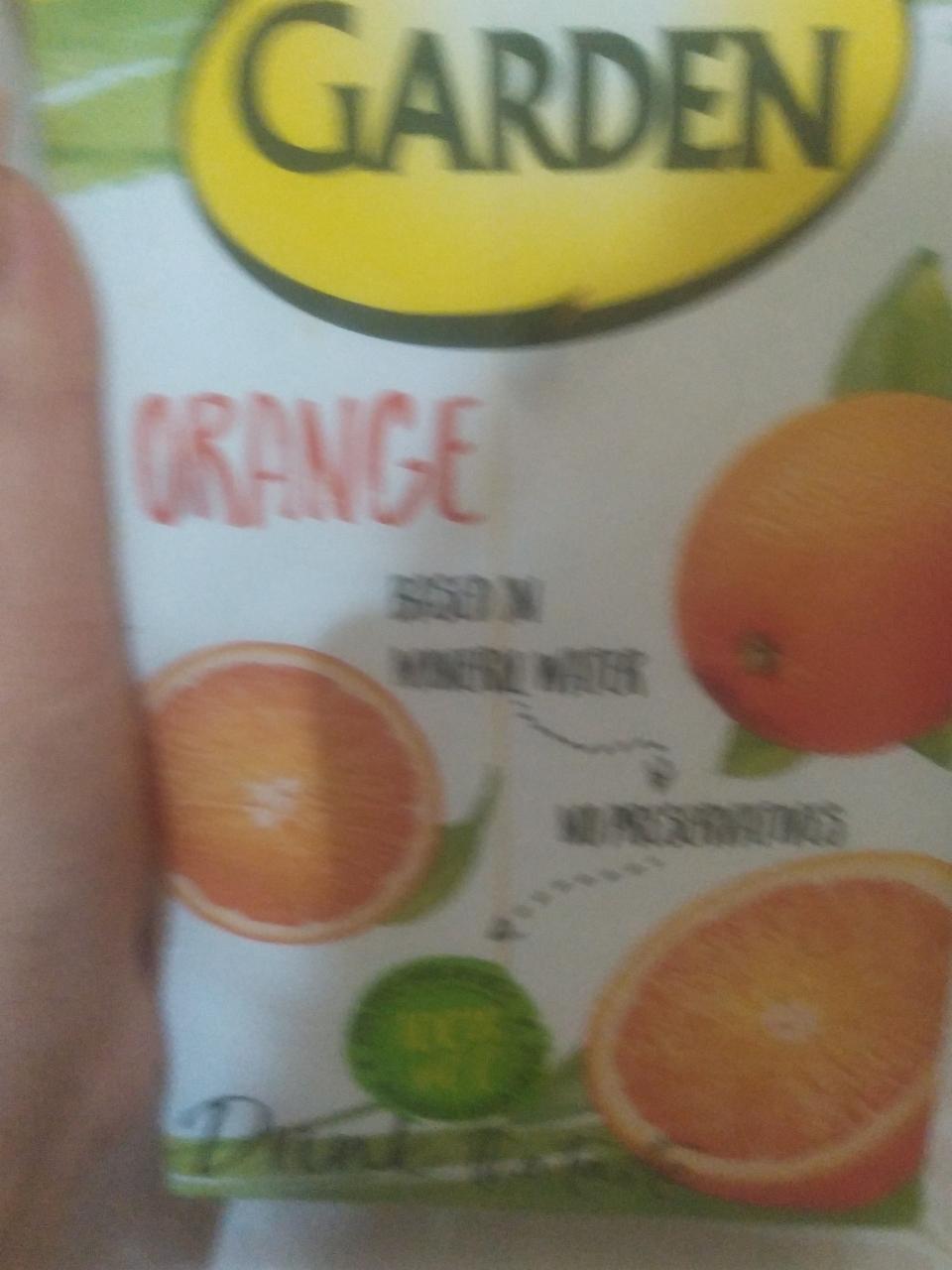 Фото - напиток апельсиновый Orange Garden