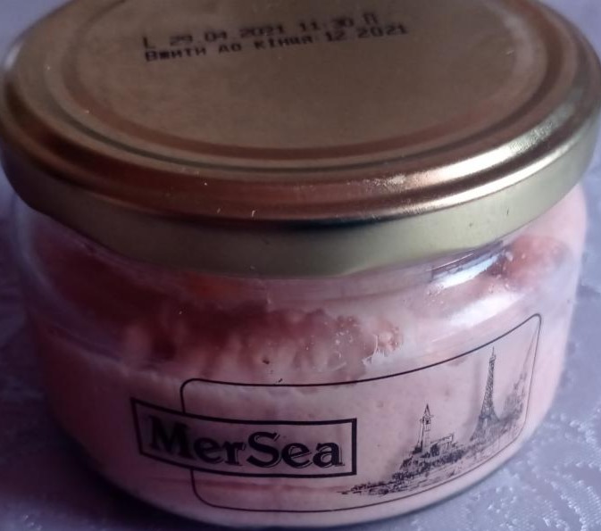 Фото - паштет рыбный с лососем Pasteta Salmon пастеризованный MerSea