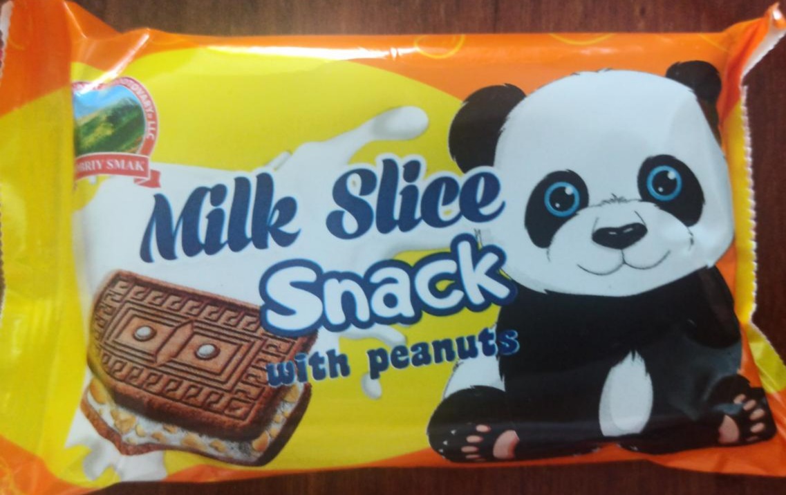 Фото - milk slice snack with peanuts Dobriy smak