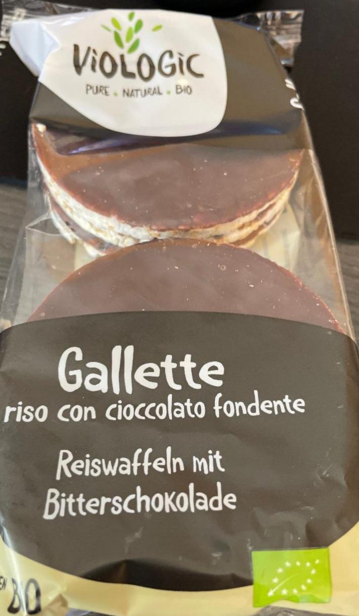 Фото - Gallette di riso con cioccolato Viologic
