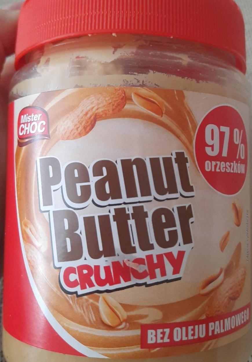 Фото - Арахисовая паста Peanut Butter Crunchy Mister Choc