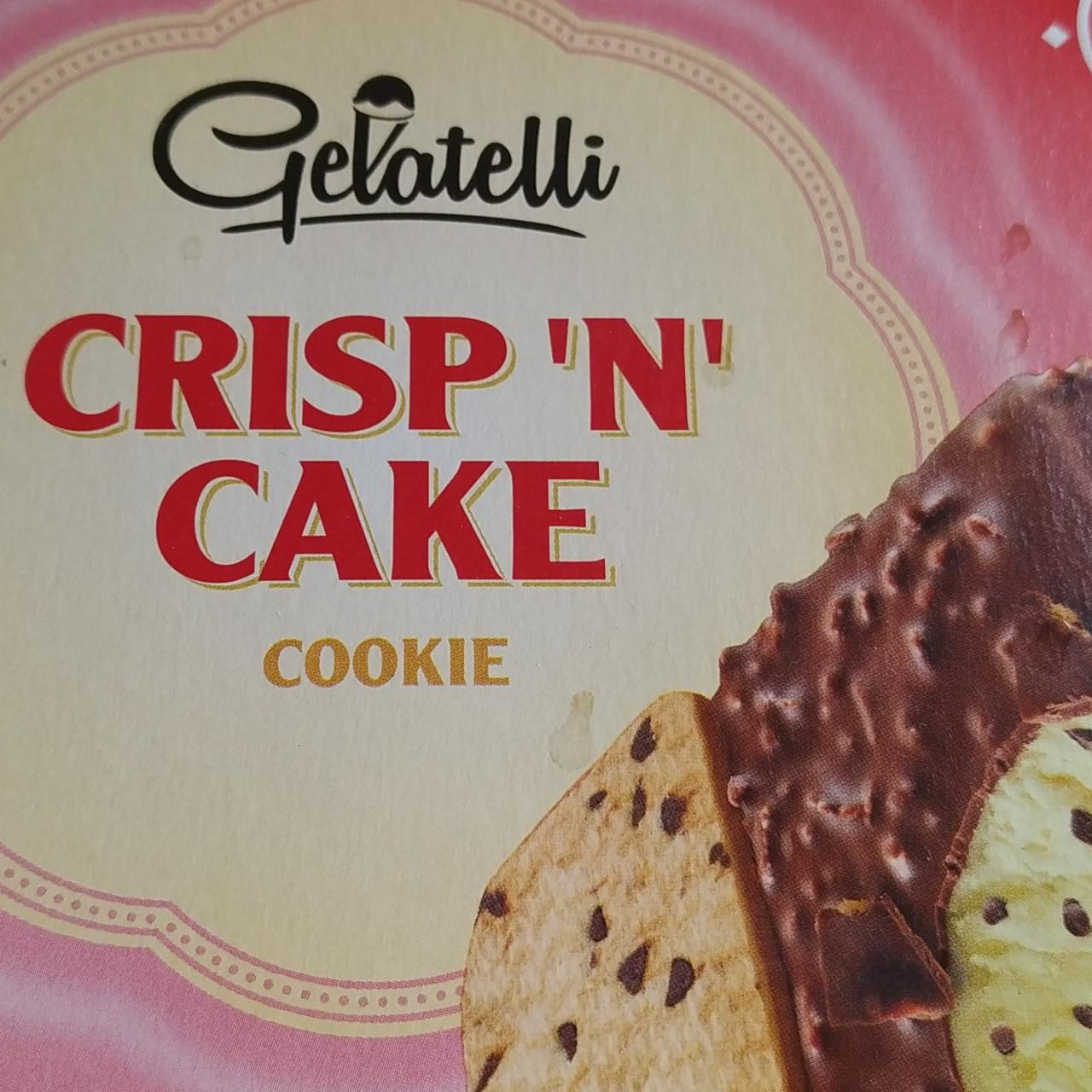 Фото - Мороженое с печеньем Crisp Cake Gelatelli