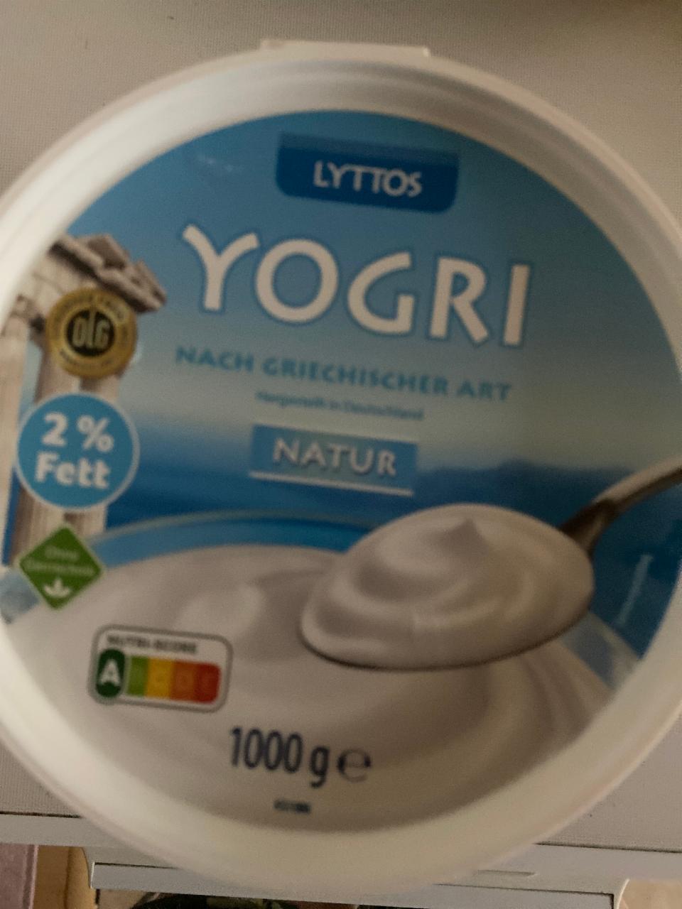 Фото - Йогурт по гречески Yogri Lyttos