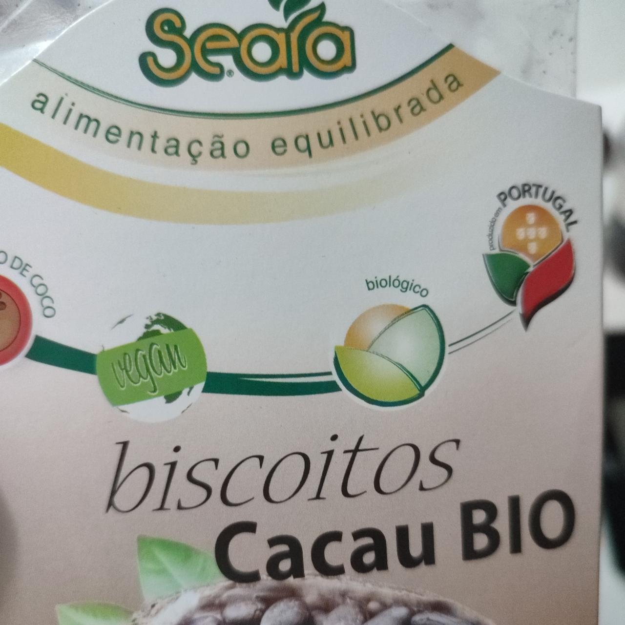 Фото - Biscoitos cacao bio Seara