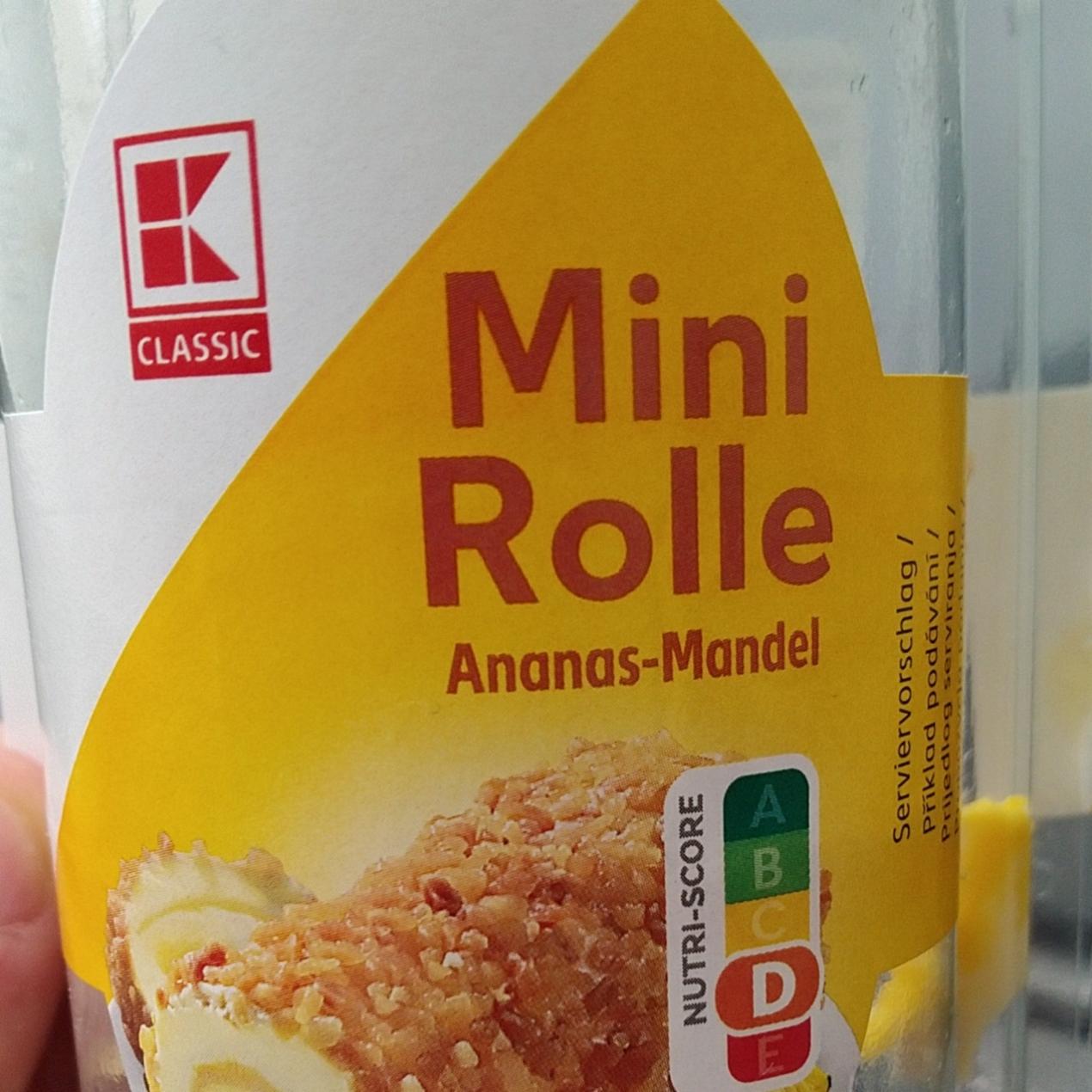 Фото - плавленный сыр с ананасом и миндалём Mini Rolle K-Classic