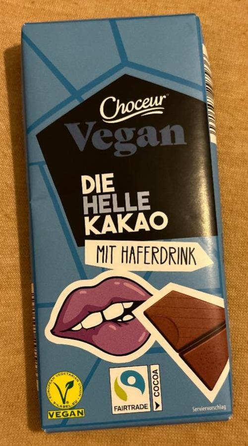 Фото - Какао шоколад Die Helle Kakao mit Haferdrink Choceur