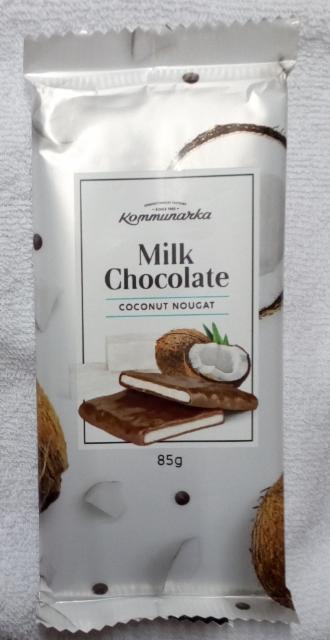 Фото - milk chocolate coconut nougat