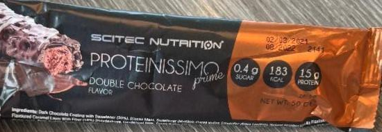 Фото - протеиновый батончик шоколадный Proteinissimo Double Chocolate Scitec Nutrition
