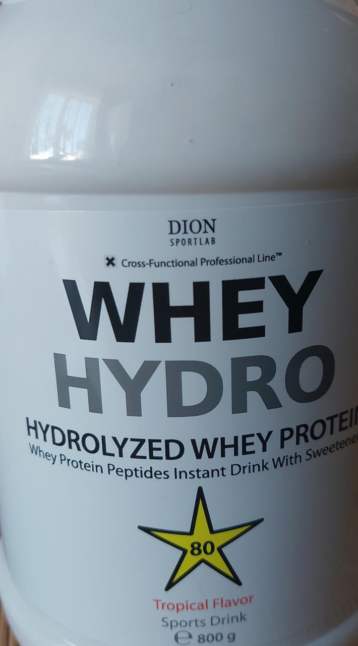 Фото - протеин whey hydro Dion sportlab