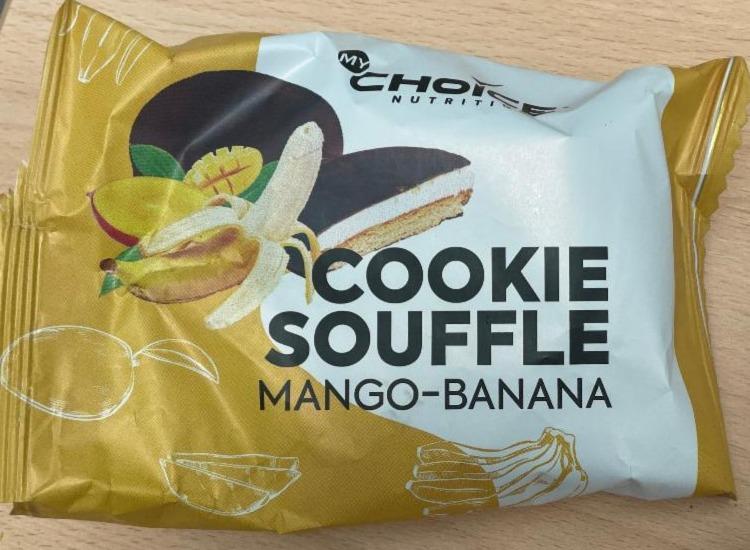 Фото - Печенье протеиновое манго банан Cookie Souffle MyChoice Nutrition