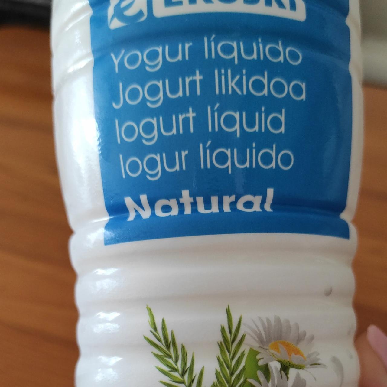 Фото - Йогурт питьевой натуральный Yogur natural Eroski