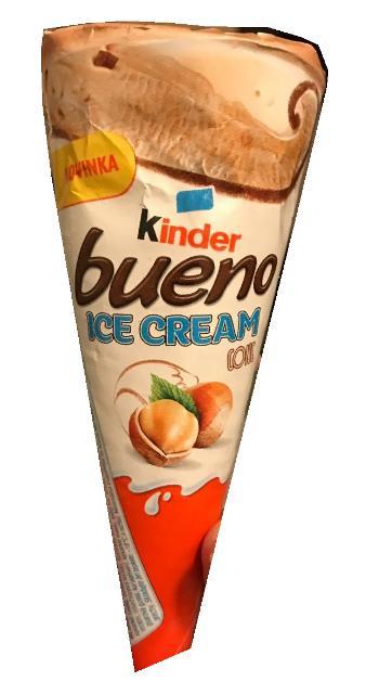 Фото - мороженое Bueno Cone Kinder