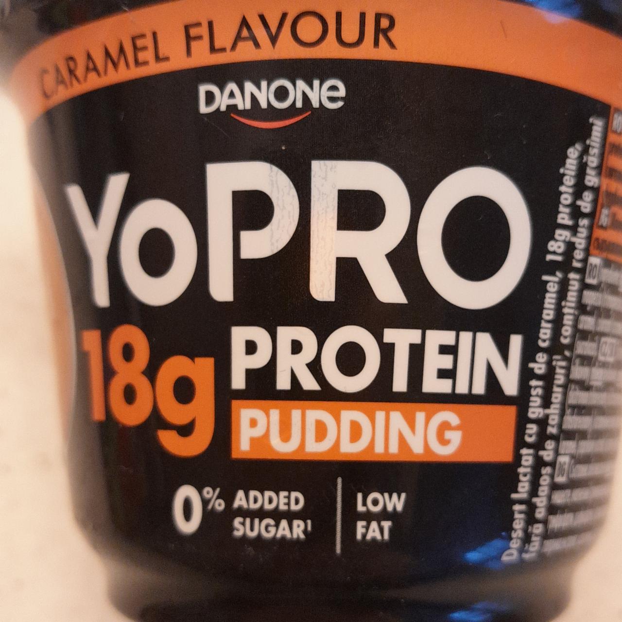 Фото - YoPRO protein pudding caramel Danone
