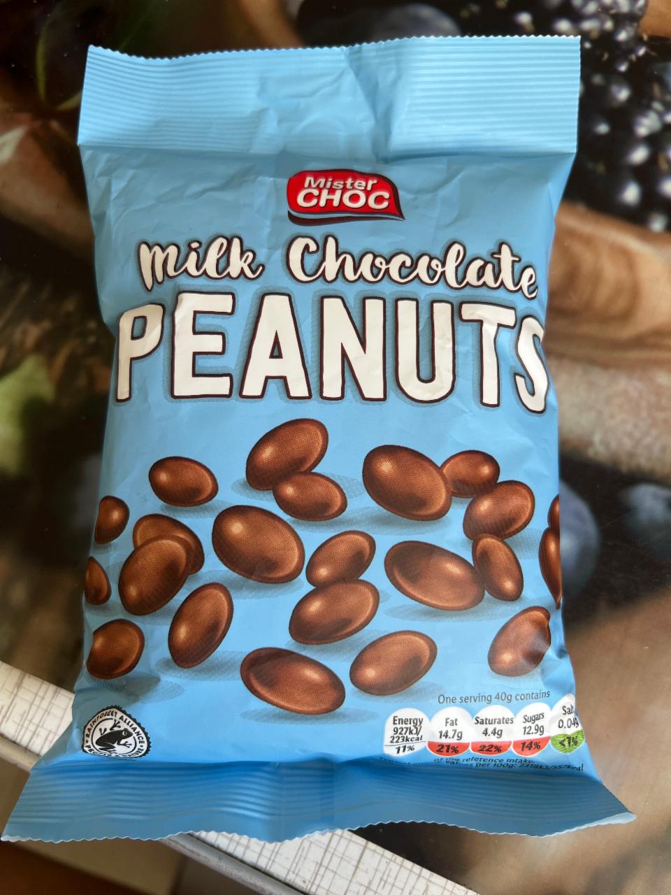 Фото - Арахис в шоколаде Milk Chocolate Peanuts Mister Choc