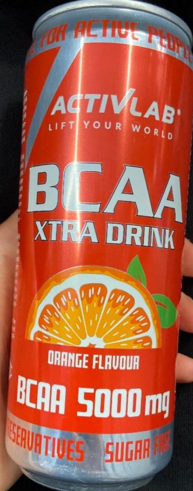 Фото - bcaa 5000 mg xtra drink orange flavour Activlab