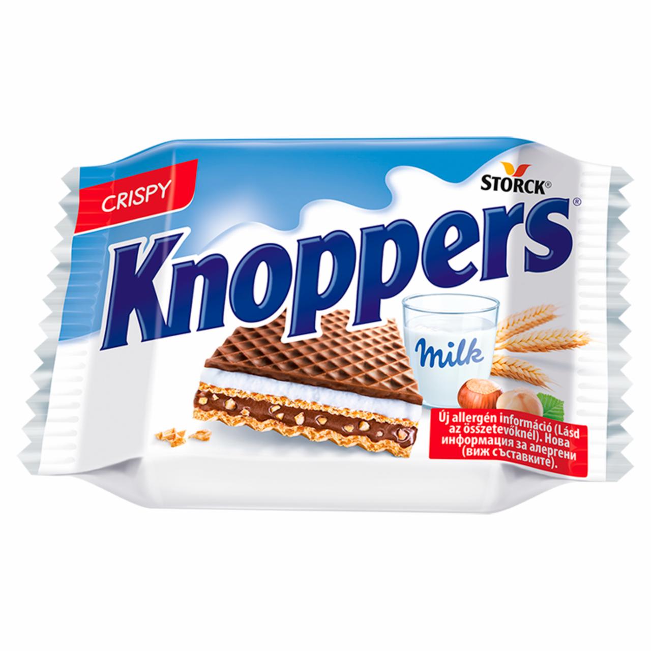 Фото - Wafer Semi-Covered with Cocoa Mass Knoppers Filled Storck